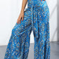 Printed High-Rise Tied Culottes