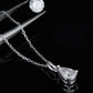 1 Carat Moissanite 925 Sterling Silver Necklace