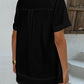 Cuffed Sleeve Henley Top