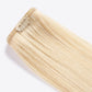 16" 110g Clip-in Hair Extensions Indian Human Hair in Blonde