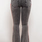 Side Stripe High Waist Zip Closure Jeans