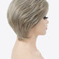 Full Machine Made Short Layered Wigs 4''