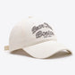 Embroidered Graphic Adjustable Baseball Cap