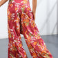 Printed High-Rise Tied Culottes