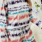 Tie-Dye Dropped Shoulder Lounge Set