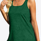 Curved Hem Square Neck Tank