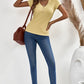 Buttoned Short Sleeve Tee Shirt