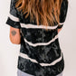 Tie-Dye Henley T-Shirt