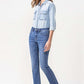 Lovervet Full Size Maggie Midrise Slim Ankle Straight Jeans