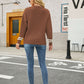 Graphic Round Neck Dropped Shoulder Sweater