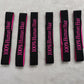 5-Pack Letter Elastic Wig Grips