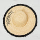 Fame Sunshine Straw Fringe Hat