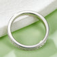 Unexplained Words Moissanite Ring