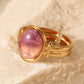 18K Gold Plated Open Ring