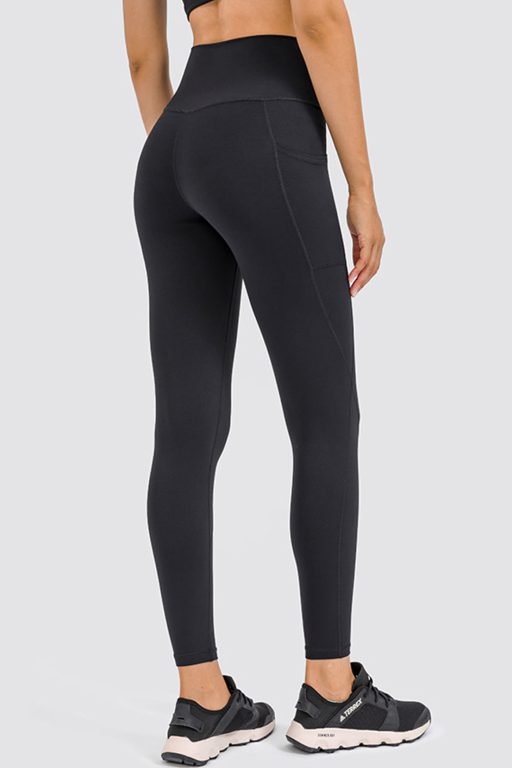 High Rise Yoga Leggings with Side Pocket