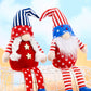 2-Piece Independence Day Pointed Hat Decor Gnomes