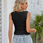 Textured Round Neck Tank