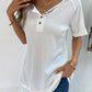 Cuffed Sleeve Henley Top