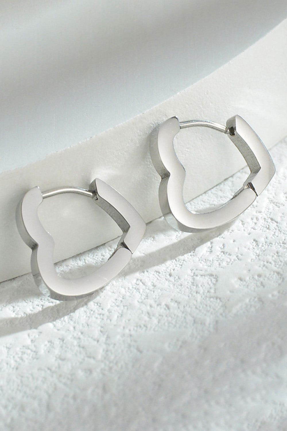 Heart Stainless Steel Earrings