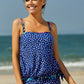 Printed Tied Tankini Set