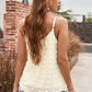 Swiss Dot Buttoned Cami