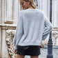 Fuzzy Long Sleeve Button Down Cardigan