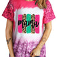 Printed MAMA Graphic Round Neck Tee