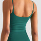 Gathered Detail Cropped Sports Cami