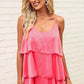 Layered Adjustable Strap Cami
