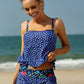Printed Tied Tankini Set
