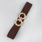 Zinc Alloy Buckle Elastic Belt