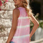 Tie-Dye Henley Tank