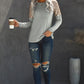 Sequin Shoulder Top