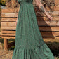 Ditsy Floral Spaghetti Strap Maxi Dress