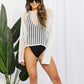 Long Sleeve Round Neck Openwork Cover-Up