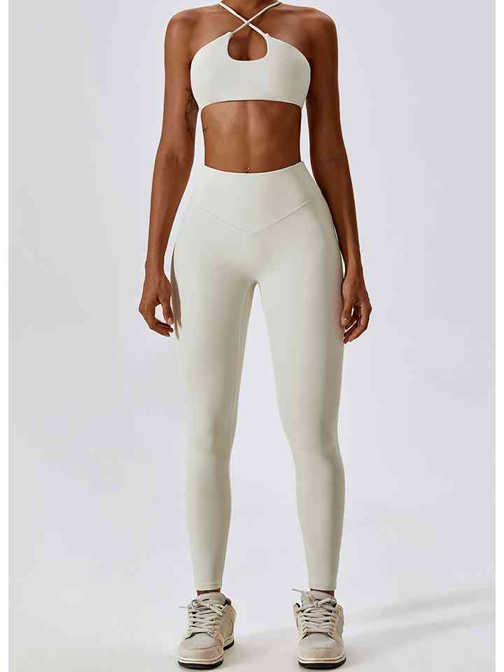 Wide Waistband Sports Pants