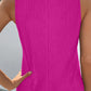 Textured Scoop Neck Tank