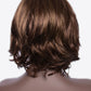 Full Machine Short Wave Bobo Wigs in Brown 10''