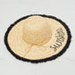 Fame Sunshine Straw Fringe Hat