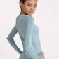 Quick-Dye Curved Hem Sports Top