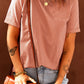 Just For You Cuffed Sleeve T-Shirt