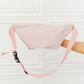 Fame Doing Me Waist Bag in Pink