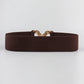 Zinc Alloy Buckle Elastic Belt