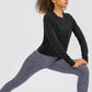 Cozy and Fabulous Raglan Sleeve Sports Top