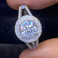 Shiny and Chic 1 Carat Moissanite Ring