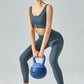Breathable Zip-Up Sports Bra