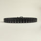 Grommet PU Leather Belt