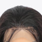 18" 13x4 Lace Front Wigs Virgin Hair Natural Color 150% Density