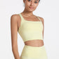 Crisscross Open Back Cropped Sports Cami