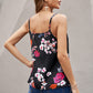 Printed Cowl Neck Cami